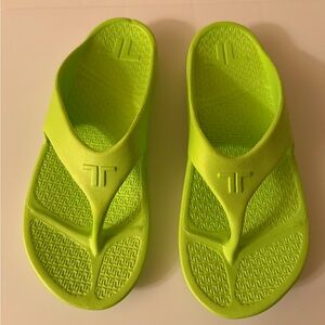 Neon Green Comfort Foam Women's Sandals